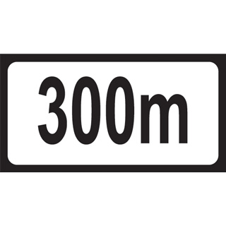 Distance 300m Add-on Plate